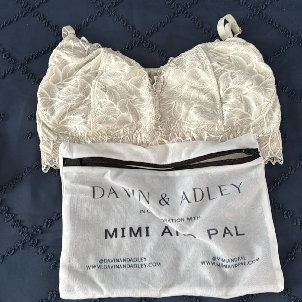 Davin & Adley Riley Pumping & Nursing Lace Bralette